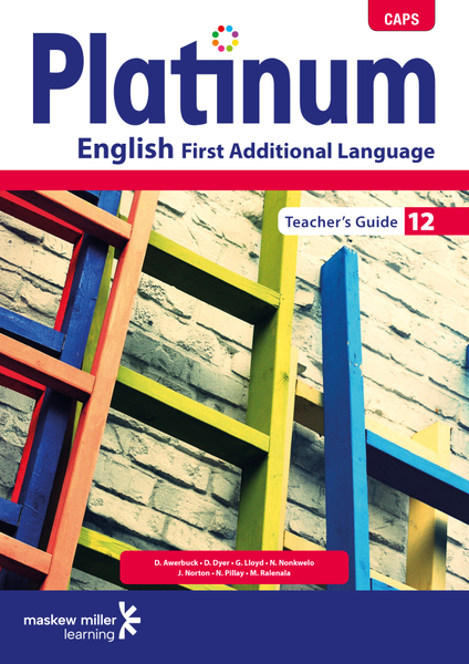 Platinum English First Additional Language Grade 12 Teacher's Guide ePDF (perpetual licence)