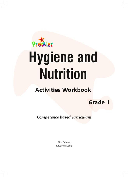 Premier Hygiene & Nutrition Activities Workbook Grade 1
