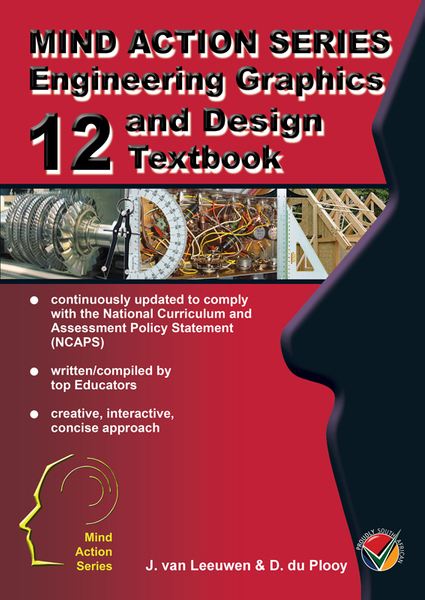 MIND ACTION SERIES Engineering Graphics and Design Gr 12 Textbook NCAPS - (2015) - Epub (1 Year Licence)