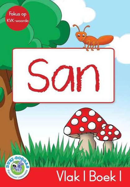 Duzi-goggas: Rooi Vlak 1 Boek 1: San (Library)