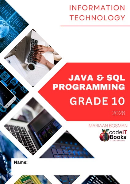 Information Technology Java SQL Grade 10 (IEB) (1-year licence)