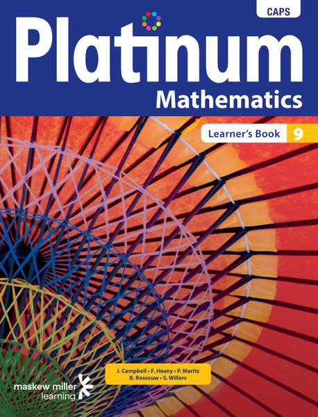 Platinum Mathematics Grade 9 Learner's Book ePUB (1-year licence)