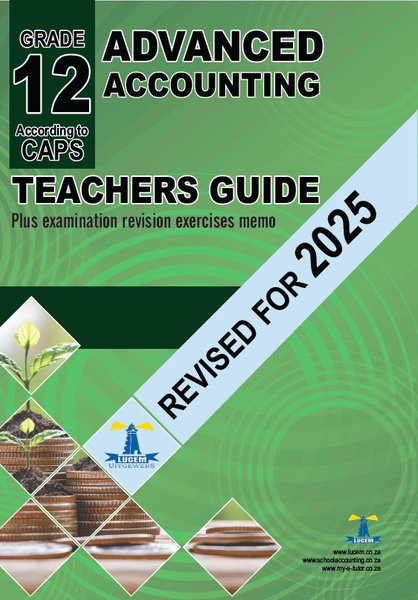 Advanced Accounting Teachers Guide Gr 12