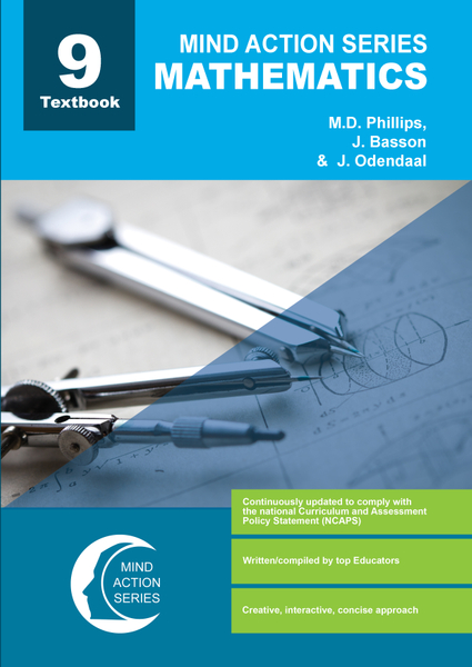 MIND ACTION SERIES MATHEMATICS GR 9 (TEXTBOOK) (NCAPS) (PDF 3 YEAR LICENCE)