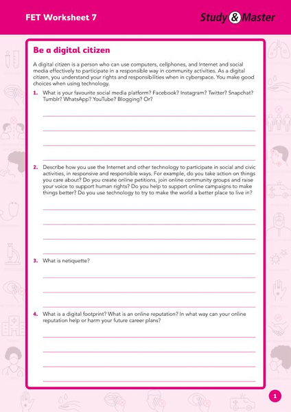 Study and Master FET Phase Worksheet 7