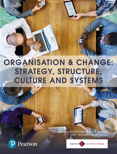 Organisation & Change: strategy, structure, culture and systems