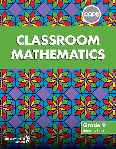 Classroom Mathematics Grade 9 Learner's Book ePUB (1-year licence) (CAPS aligned)