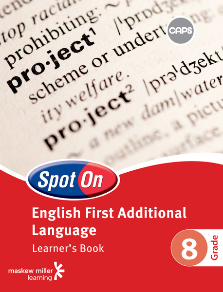 Spot On English First Additional Language Grade 8 Learner's Book ePDF (1-year licence)