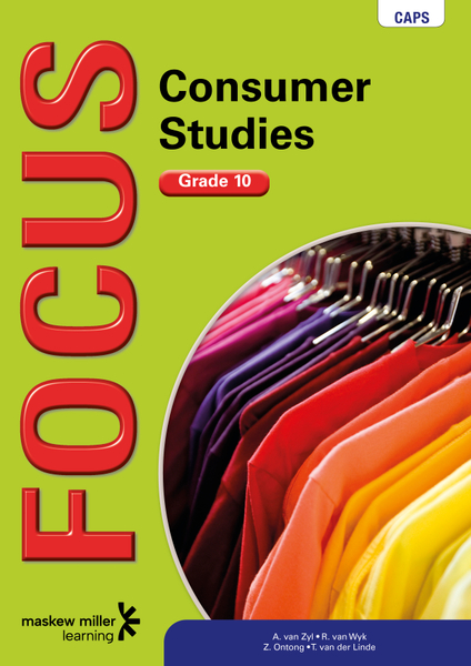 FOCUS CONSUMER STUDIES GR 10 LEARNERS BOOK (1 YEAR LICENCE)