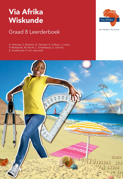 eBoek ePub vir tablette: Via Afrika Wiskunde Graad 8 Leerderboek