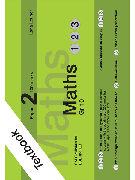 Maths 1 2 3 Gr 10 Textbook Paper 2