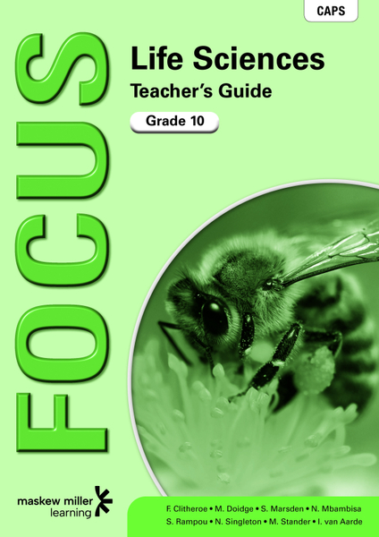 Focus Life Sciences Grade 10 Teacher's Guide ePDF (perpetual licence)