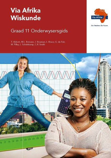 eBoek (ePDF): Via Afrika Wiskunde Graad 11 Onderwysersgids