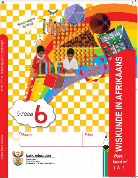 Graad 6 Mathematics - Afrikaans (Book 1)