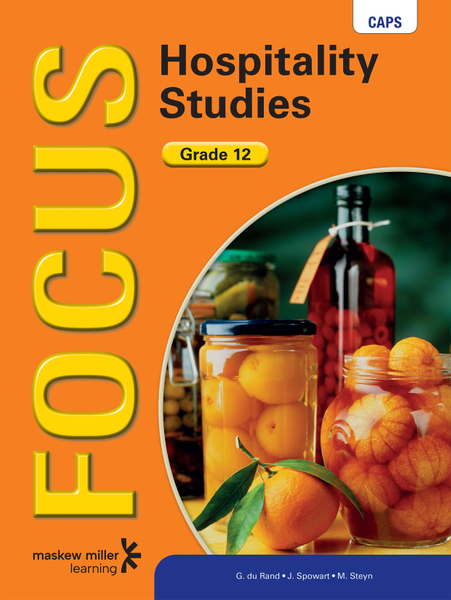 Focus Hospitality Studies Grade 12 Learner's Book ePUB (1-year licence)