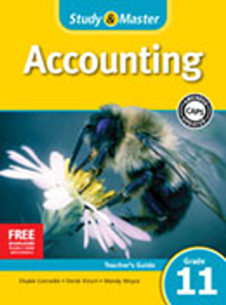 Study & Master Accounting Grade 11 Teacher's Guide Adobe Edition