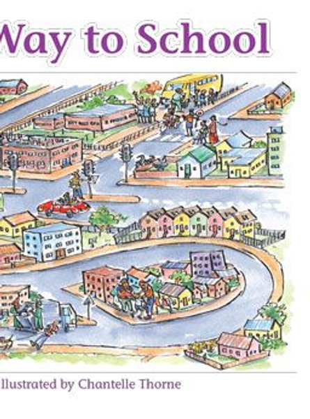 JUMBO READER FOUNDATION PHASE PURPLE: ON MY WAY TO SCHOOL (Library)