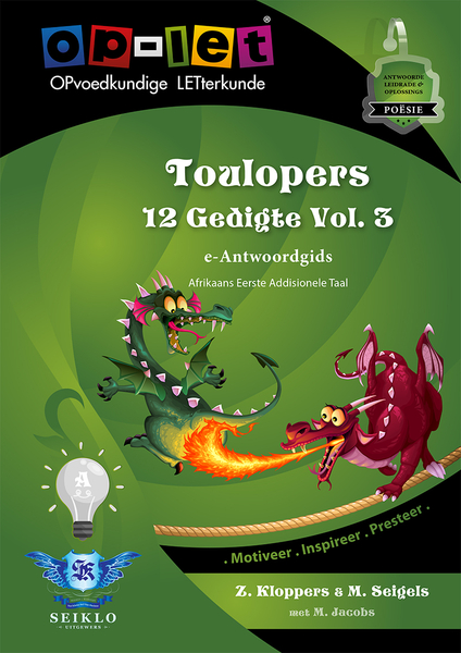 Op-Let: Toulopers 12 Gedigte Vol.3 (EAT) e-Antwoordgids