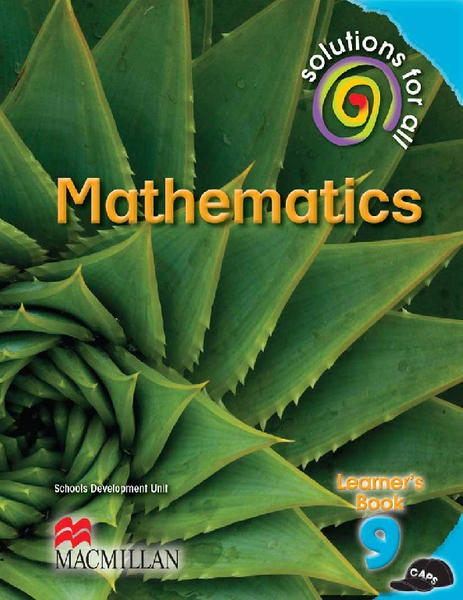 Solutions For All Maths Grade 9 Learner's Book