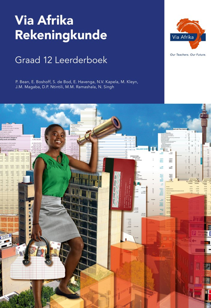 eBoek ePub vir tablette: Via Afrika Rekeningkunde Graad 12 Leerderboek