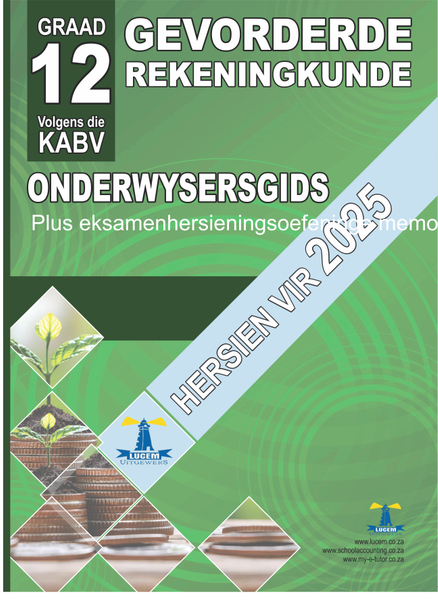 Gevorderde Rekeningkunde Onderwysergids Gr 12