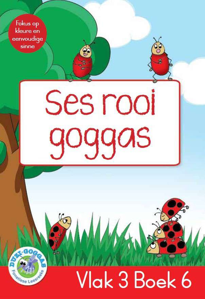 Duzi-goggas: Rooi Vlak 3 Boek 6: Ses rooi goggas (Library)