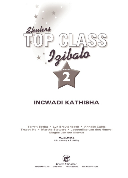 E TOP CLASS MATHEMATICS GRADE 2 TEACHER'S RESOURCE (ZULU)