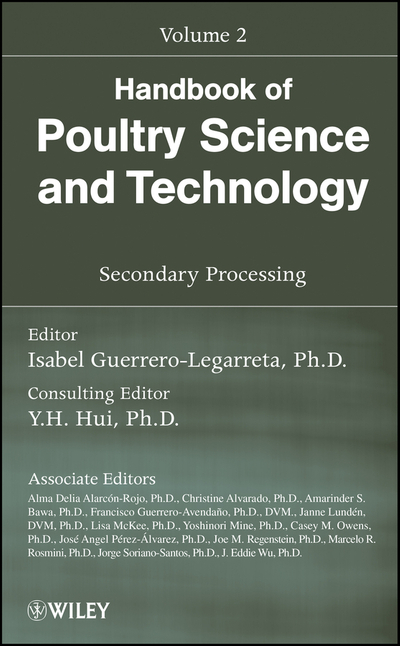 Poultry Science Handbook of Poultry Science and Technology, Secondary Processing – DC ...