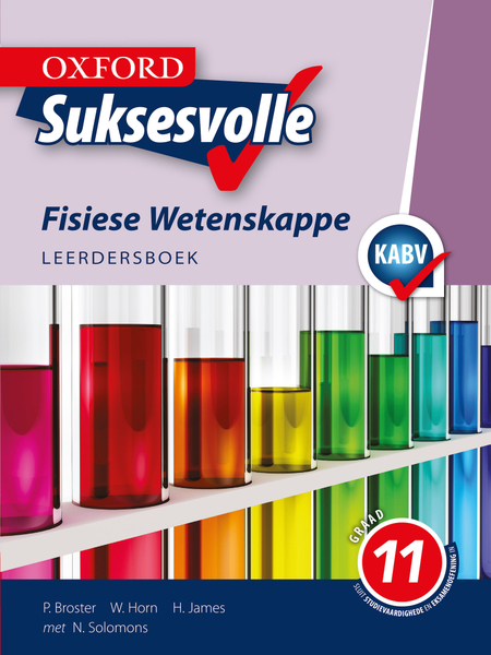 Oxford Suksesvolle Fisiese Wetenskappe Graad 11 Leerdersboek