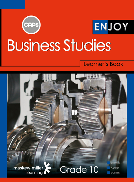 Enjoy Business Studies Grade 10 Learner's Book ePDF (1-year licence)