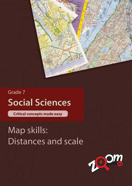 Social Sciences  Grade 7 Topic 2: Map skills: Distances and scale. Visually rich, interactive content with fun activites and language support.