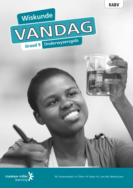 Wiskunde Vandag Graad 9 Onderwysersgids ePDF (1-year licence)