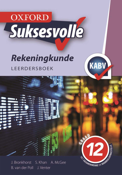 Oxford Suksesvolle Rekeningkunde Graad 12 Leerdersboek ePDF
