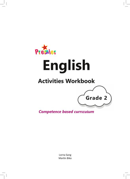 Premier English Activities Workbook Grade 2