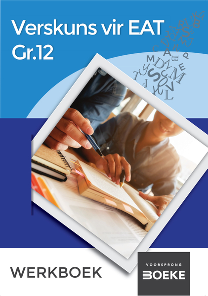 Voorsprong: Verskuns Gr 12 Werkboek
