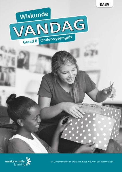 Wiskunde Vandag Graad 8 Onderwysersgids ePDF (perpetual licence)
