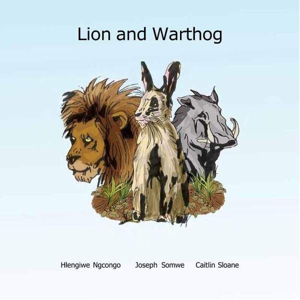 Lion & warthog