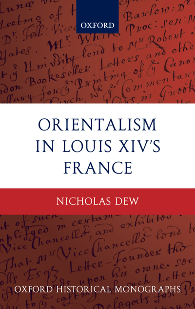Orientalism in Louis XIV's France