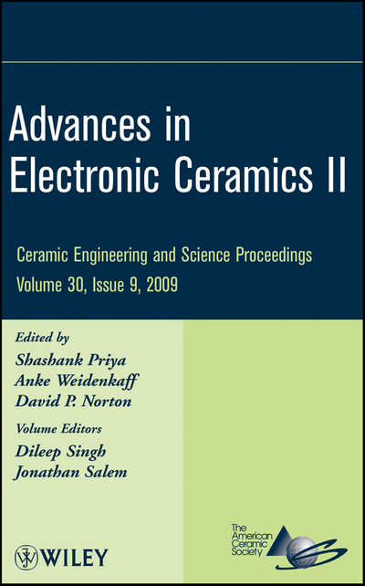 Advances in Electronic Ceramics II, Volume 30, Issue 9