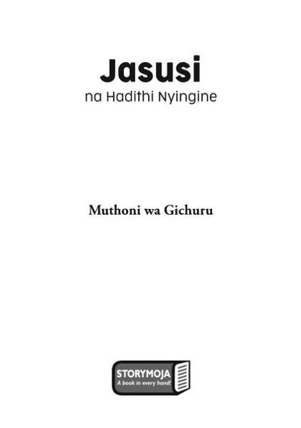 JASUSI NA HADITHI NYINGINE