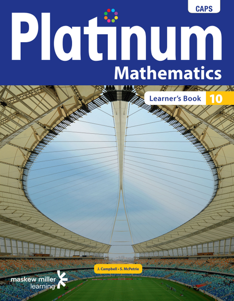 Platinum Mathematics Grade 10 Learner's Book ePUB (1-year licence)