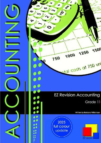 EZ Revision Accounting Grade 11