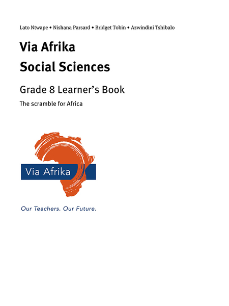 eBook Single topic ePub for Tablets: Via Afrika Social Sciences Grade 8: The scramble for Africa