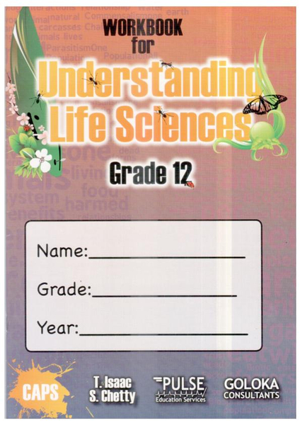 Understanding Life Sciences Workbook for Grade 12 CAPS - (1 year license)