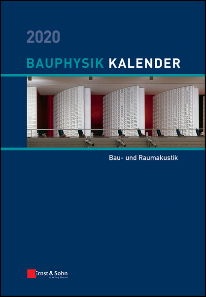 Bauphysik-Kalender 2020