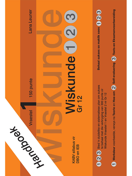 Wiskunde 1 2 3 Gr 12 Handboek Vraestel 1