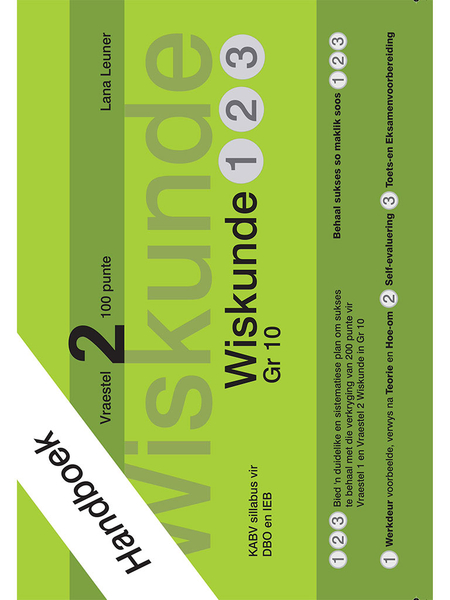 Wiskunde 1 2 3 Gr 10 Handboek Vraestel 2
