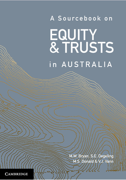 A Sourcebook on Equity and Trusts in Australia