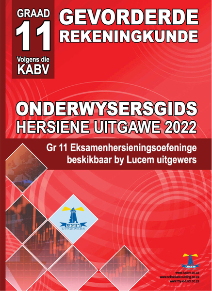 Gr 11 Gevorderde Rekeningkunde Ogids