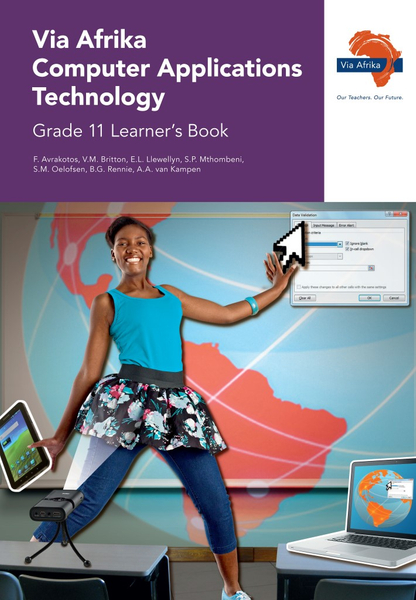 eBook ePub for Tablets: Via Afrika Computer Applications Technology Grade 11 Learner's Book